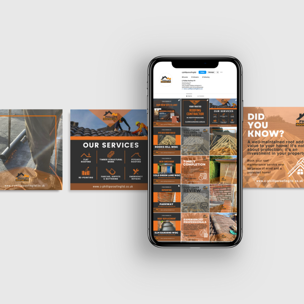 C PHILLIPS ROOFING LTD – SOCIAL MEDIA