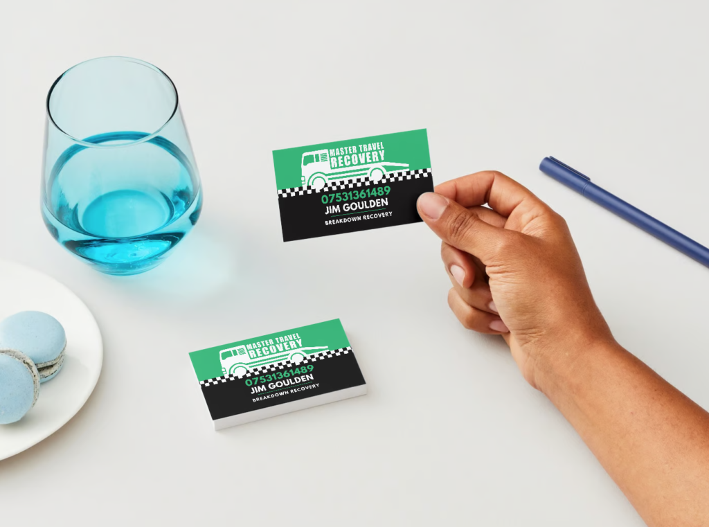 MASTER TRAVEL RECOVERY – BRANDING & BUSINESS CARD